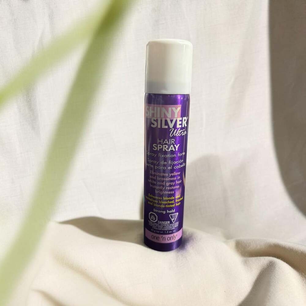 One 'n Only Shiny Silver Ultra Hair Spray Size 1.5 oz